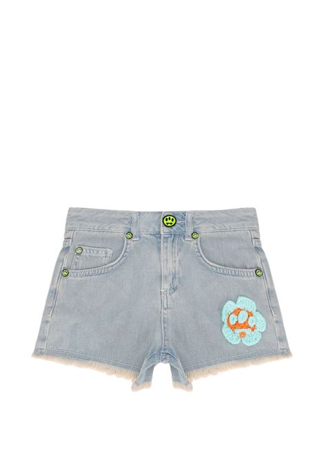 Shorts con applicazione BARROW KIDS | S6BKJGSH113172